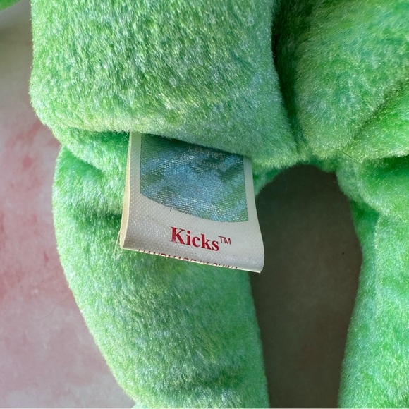 Vintage Ty Beanie Baby “Kicks” with Tag Errors 1998/1999 - Picture 11 of 13